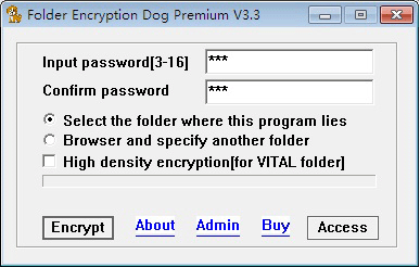 Folder Encryption Dog Premium icon